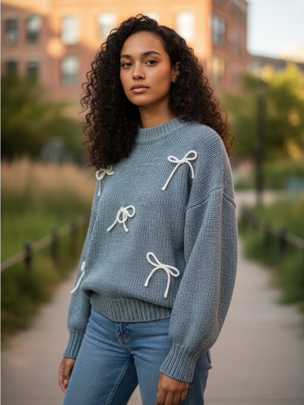 Grey sweater